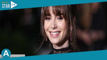 Lily Collins (Emily in Paris) : avec Charlie, l'homme qui a su l'apaiser