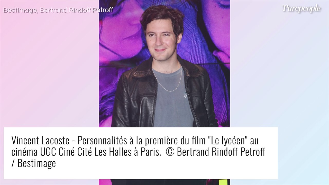"Il faut que je lève le pied" : Anxiété, nausée, insomnie... Vincent Lacoste évoque sa santé sans filtre