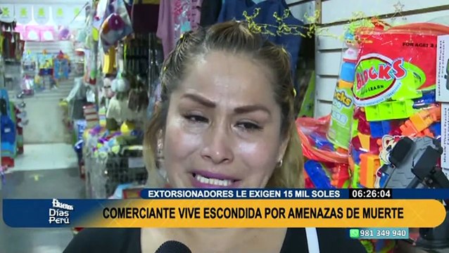Extorsión en Los Olivos: comerciante vive a escondidas por amenazas de muerte