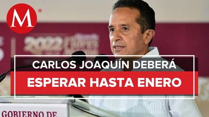 Permanente remite a comisiones nombramiento de Carlos Joaquín como embajador en Canadá