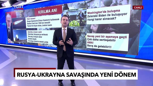 Putin'den Flaş Hamle! Zirkon Hipersonik Füzeler Kullanılacak - TGRT Haber