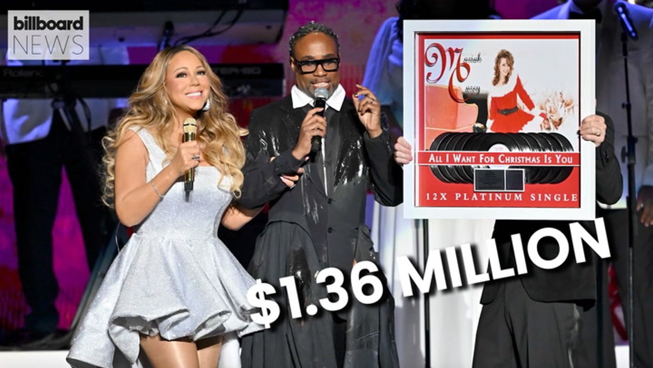 How Much Does Mariah Carey Make From ‘All I Want for Christmas Is You’? | Billboard News