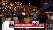 Day 7 ng Simbang Gabi sa Bamboo Organ Church | UB