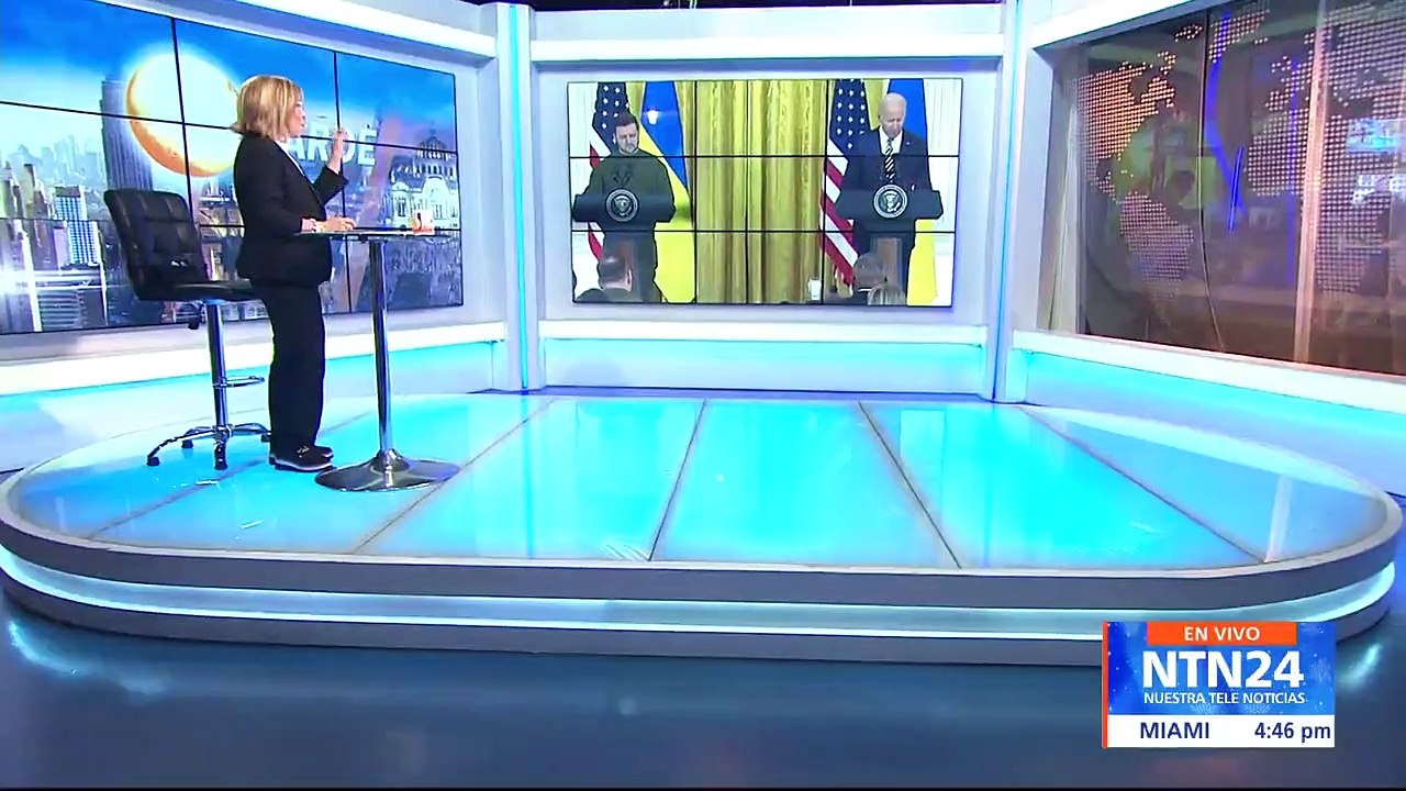 “Nos mantendremos con ustedes”: Joe Biden a Volodímir Zelenski
