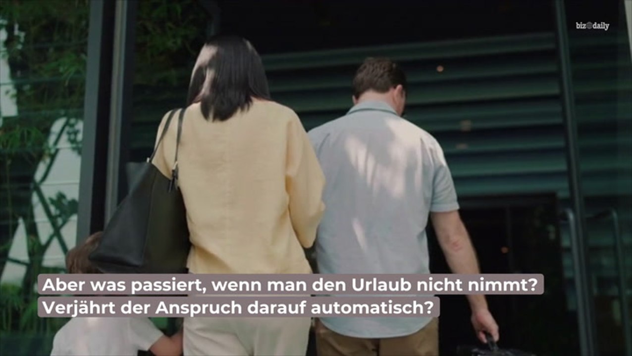 Job: Verjährt Urlaub nach drei Jahren automatisch?