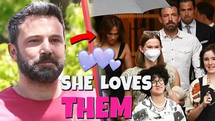 JLo surprised Ben Affleck with the way she formed the relationship between the kids