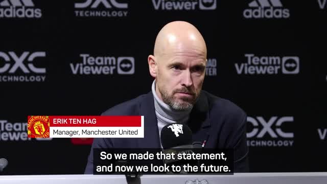 'Look to the future' - Ten Hag cagey over Cristinao Ronaldo questions