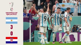 Argentina vs Croatia - Highlights 2022 FIFA World Cup Match 61 (Semi-Final)