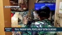 TNI AL Tangkap Kapal Asing Penyelundup Satwa Dilindungi di Kawasan Sungai Kapuas