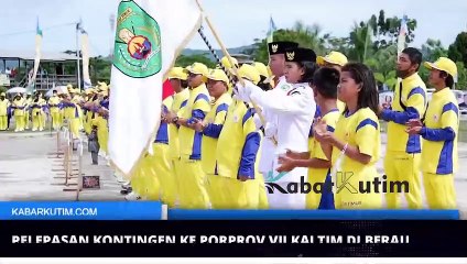 Bupati Lepas Kontingen di Porprov 7 Kaltim