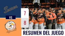 Resumen Leones vs Águilas 21-Dic