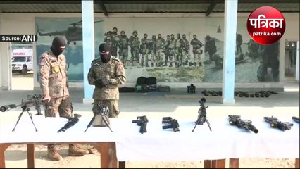 गरुड़ स्पेशल फोर्स अमेरिकी Sig Sauer और रूसी हथियार AK-103 से लैस, देखें वीडियो