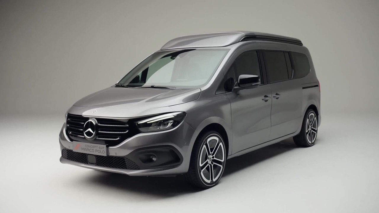 Das Mercedes-Benz Concept EQT Marco Polo - Neuer vollwertiger Micro-Camper mit vollelektrischem Antrieb ab Werk