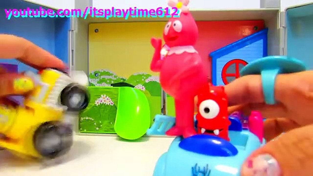 YO GABBA GABBA Hide and Seek Mega Bloks Dance Party Boombox