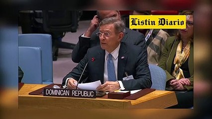 País considera apremiante la intervención en Haití