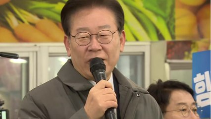 [더뉴스] 생일에 고향 찾은 이재명 "가장 몰상식한 尹정권" 격정 비판 / YTN