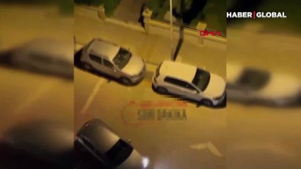 Alkollü sürücü park halindeki 4 otomobile çarpıp, kaçtı!