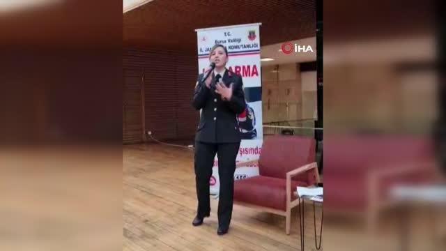 Jandarmadan kadına yönelik şiddete sıfır tolerans: 85 bin 901 vatandaşa eğitim verildi