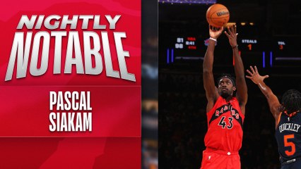 Pascal Siakam Scores Career-High 52 Points to End Knicks' 8-Game Win Streak 🏀