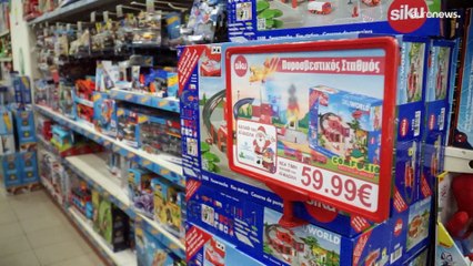 Juguetes con descuento por Navidad en Grecia, una iniciativa del Gobierno y las jugueterías