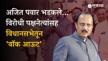 Maharashtra vidhan sabha:  रश्मी शुक्ला प्रकरणावरून विरोधकांनी विधानसभेचा केला सभात्याग । winter session । sakal 