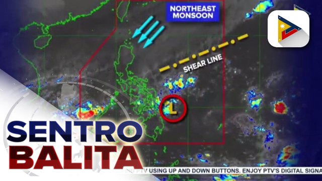 Binabantayang LPA, nagdudulot ng maulang panahon sa Bicol, Eastern at Central Visayas, at Caraga