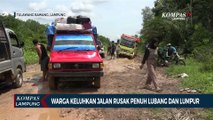 Berlubang Dan Penuh Lumpur, Jalan Rusak Dikeluhkan Warga