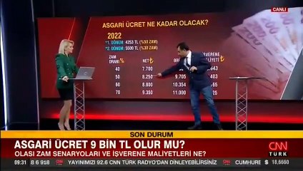 Uzman isim CNN TÜRK'e anlattı: Asgari ücret 9 bin TL olur mu?