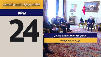 حصاد TeN.. لقاءات وزيارات الرئيس السيسي خلال عام 2022