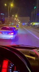 Maltepe'de hasta almaya giden ambulansın önünü keserek yol vermeyen sürücü kamerada