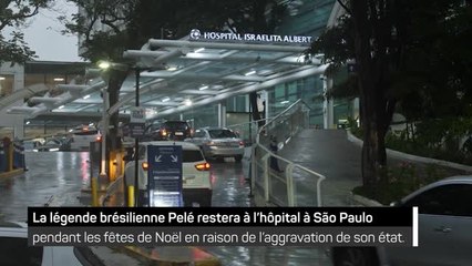 Brésil - Pelé passera Noël à l’hôpital, sa santé s’aggrave