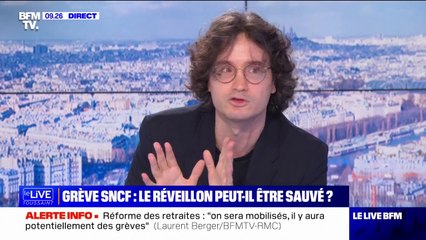 Mathieu Slama sur la grève à la SNCF: "Il y a une volonté de ne pas rentrer dans le dialogue social"