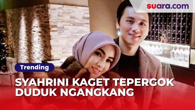 Katanya Istri Saleha, Syahrini Kaget Tepergok Duduk Ngangkang