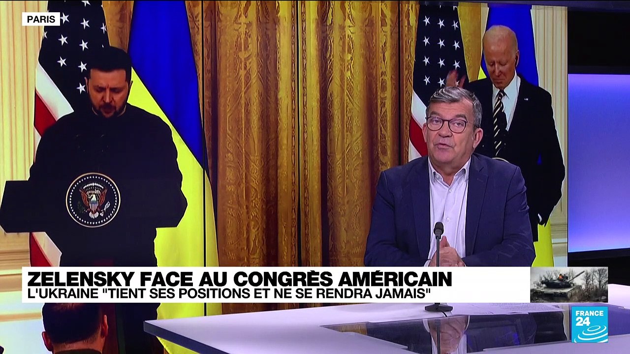 Analyse: Volodymyr Zelensky devant le Congrès américain, un moment 'important'
