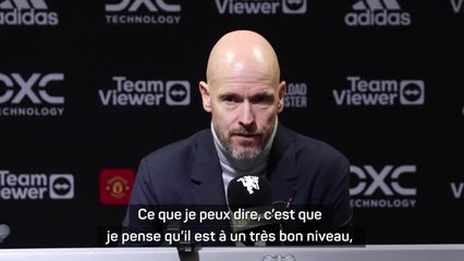 Télécharger la video: Manchester United - Ten Hag satisfait des performances de Rashford