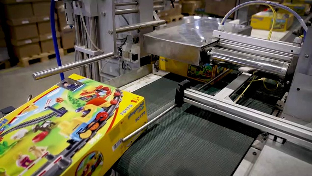 Vorweihnachtlicher hochbetrieb bei playmobil