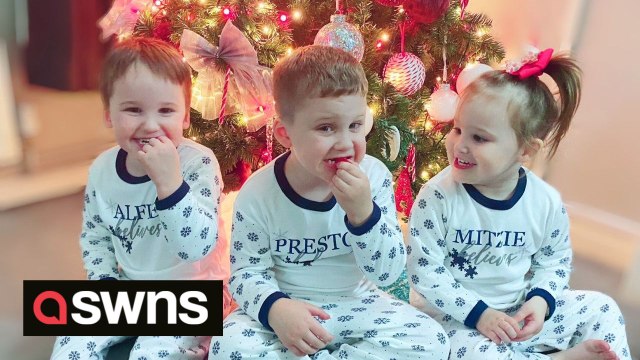 Mum wakes up on Christmas morning to find her children had opened ALL the Christmas presents