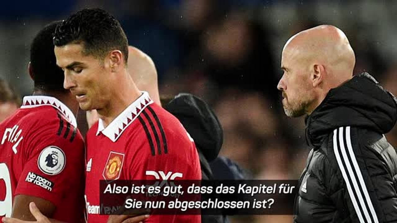 Ten Hag nach CR7: "Wir blicken in die Zukunft"