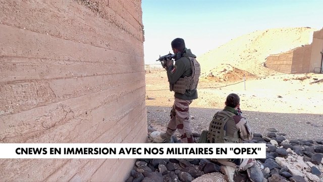 CNEWS en immersion avec nos militaire en «opex»