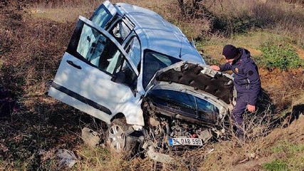 Öndeki araca çarptı, 5 yaşındaki Azra camdan fırladı