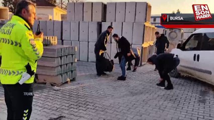 Bursa’da, bonzai dolu valizle kaçmaya çalışan şüpheli yakalandı