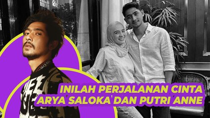 Diisukan Bercerai, Ini Perjalanan Cinta Arya Saloka dan Putri Anne