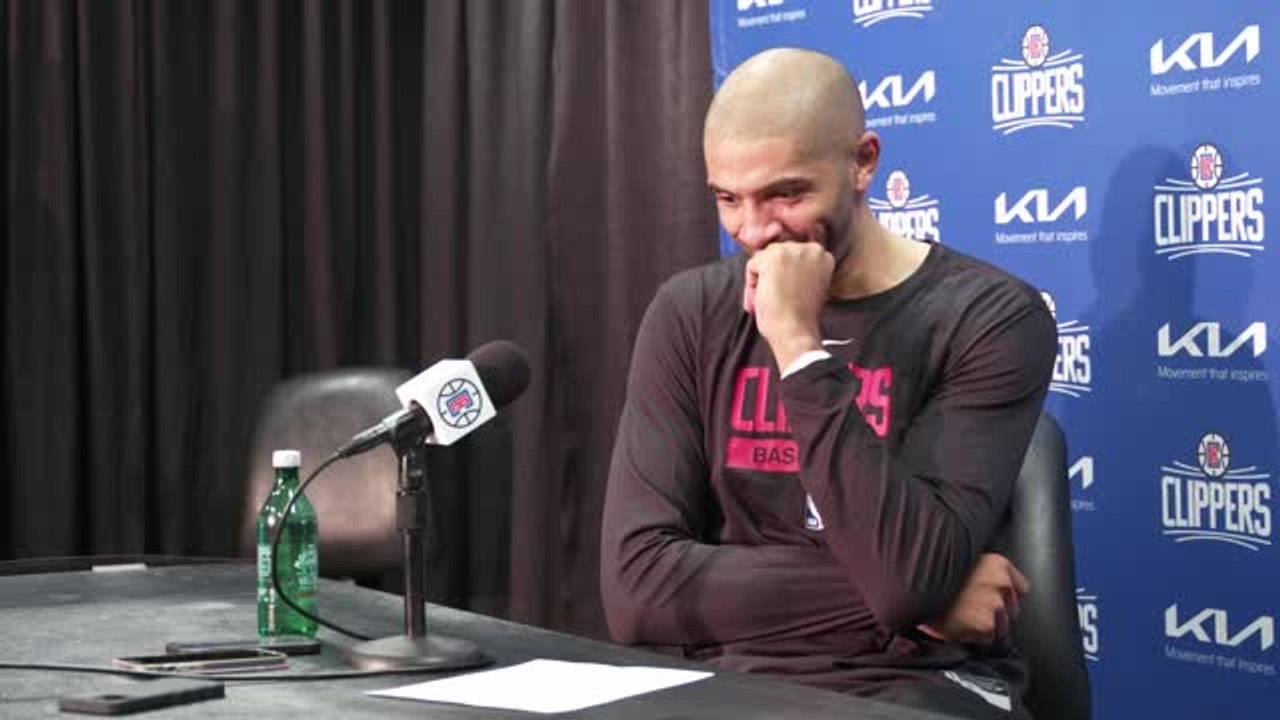 Clippers - Batum rigole à la vue du nombre de pertes de balle de son équipe