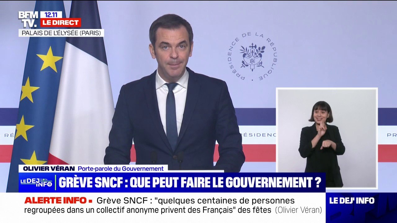 Grève SNCF: "Le nombre de réservations de covoiturage a doublé voire triplé", annonce Olivier Véran