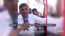 Alman muhabirin zor anları