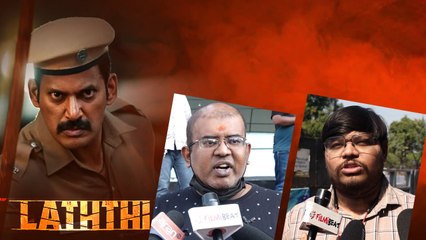 Laththi Movie Public Talk..Actor Vishal ఇచ్చిన మెసేజ్ ఇదే *Vox | Telugu FilmiBeat