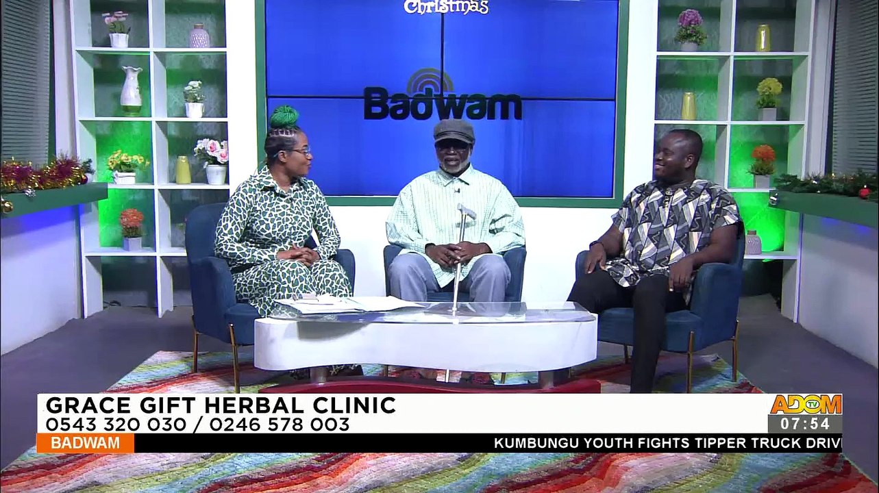 Grace Gift Herbal Clinic And Laboratory Services Badwam Afisem on Adom TV (221222) video