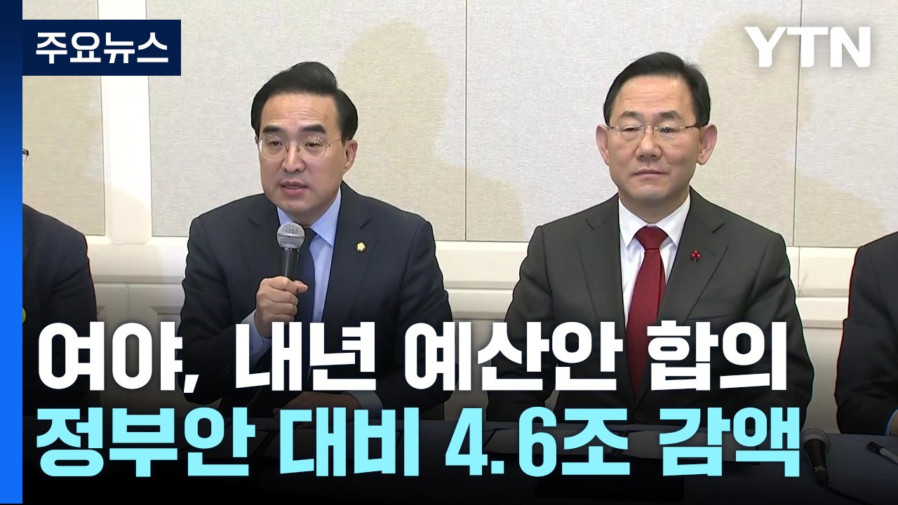 내년 예산 정부안 대비 4.6조 감액...종부세 과세 완화 / YTN