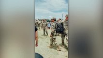 Soldier Surprises Girlfriend With Proposal After Deployment