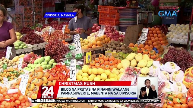 Ilang naghahabol sa pamimili ng pangregalong swak sa budget, dagsa sa Divisoria | 24 Oras